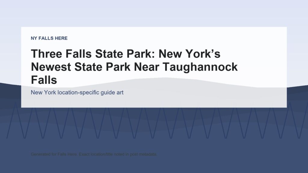 Local context image for Taughannock Falls Near Ithaca, NY.